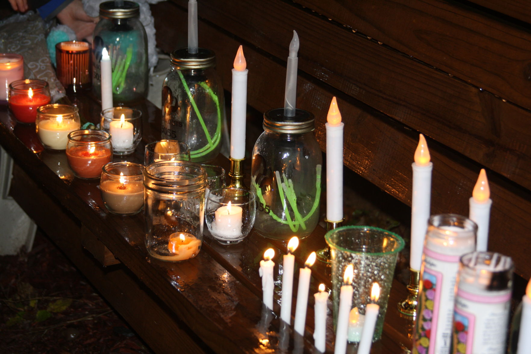 Candlelight vigil